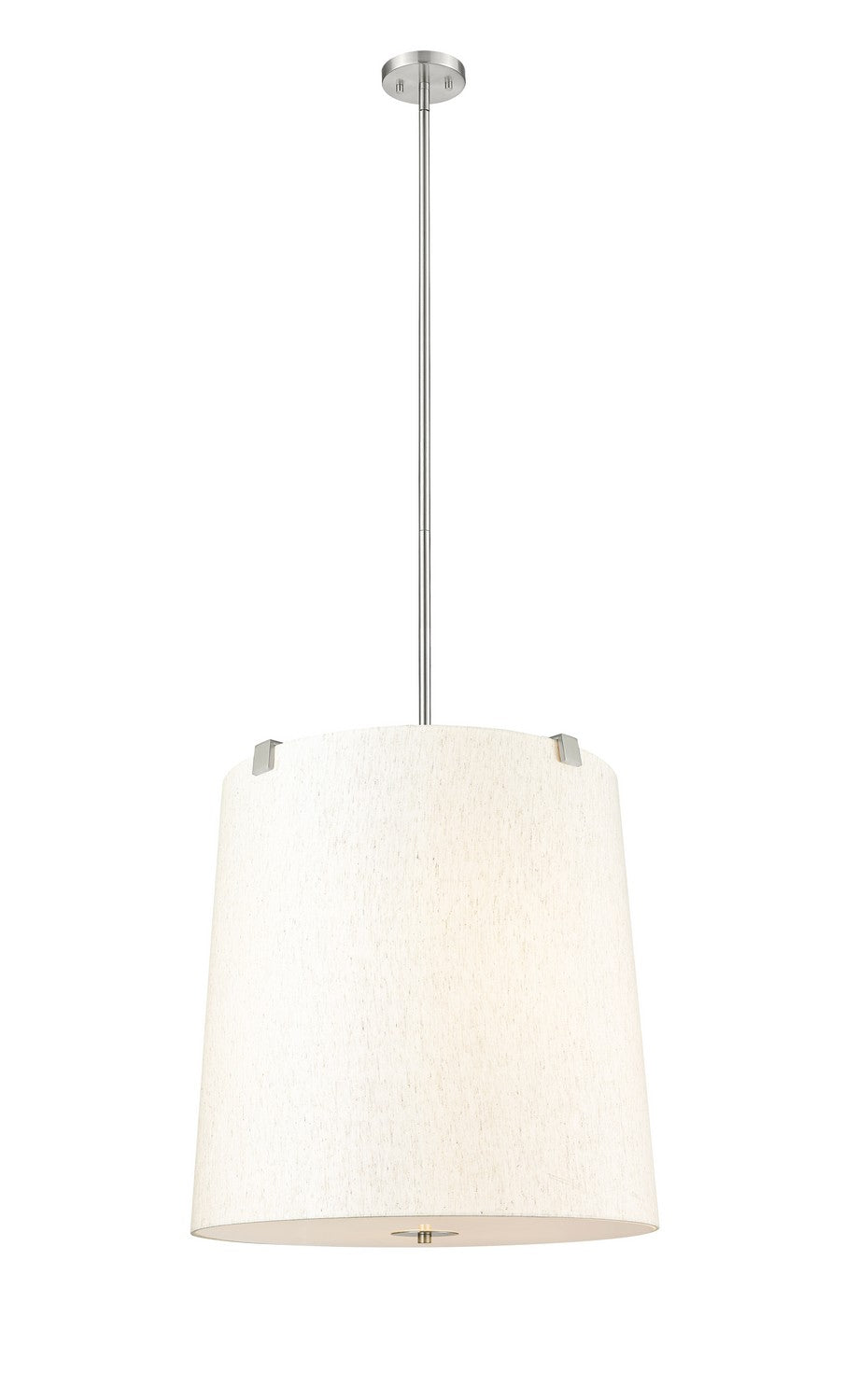 Weston Six Light Pendant in Brushed Nickel - available from The Lighting Shoppe, trusted by Canadian homeowners