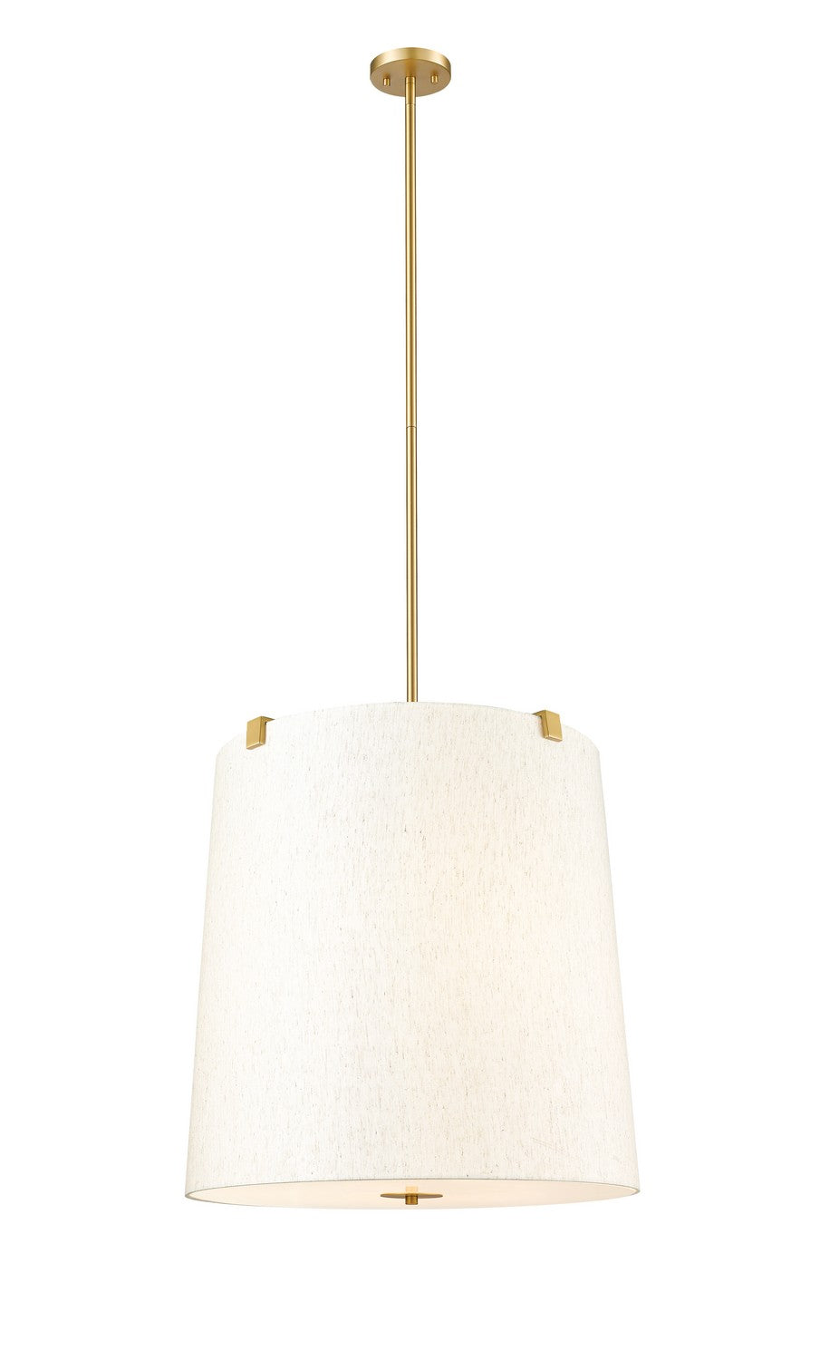 Weston Six Light Pendant in Modern Gold - available from The Lighting Shoppe, trusted by Canadian homeowners