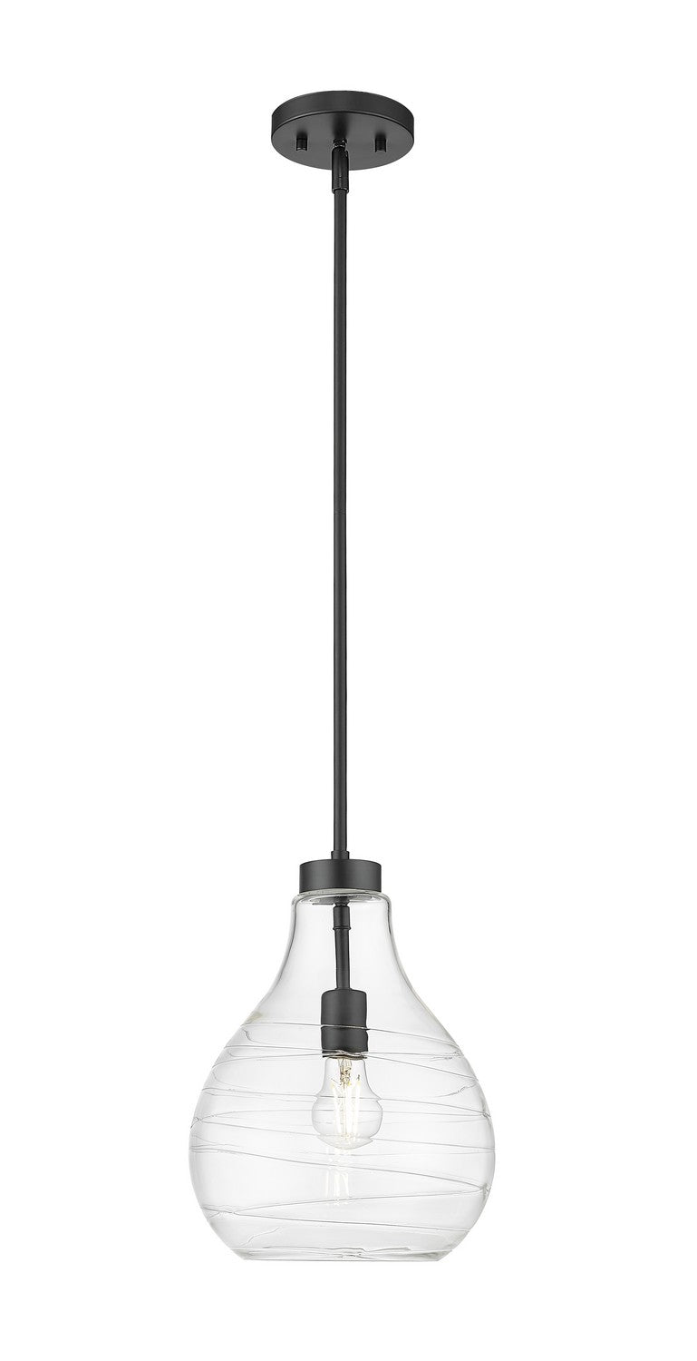 Bon Air One Light Pendant in Matte Black - available from The Lighting Shoppe, trusted by Canadian homeowners