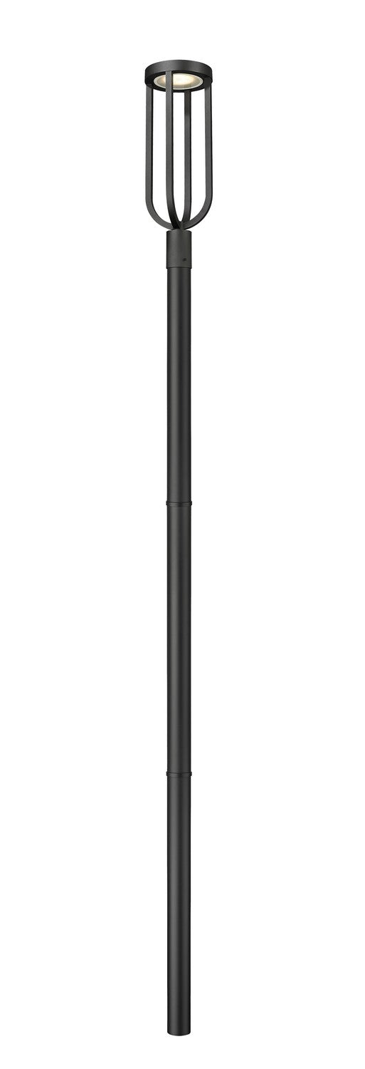 Leland LED Outdoor Post Moun Fixture in Sand Black - available from The Lighting Shoppe, trusted by Canadian homeowners
