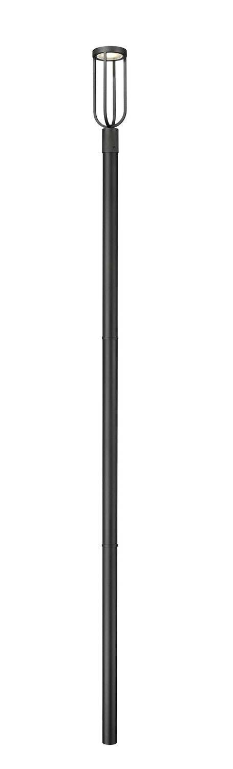 Leland LED Outdoor Post Moun Fixture in Sand Black - available from The Lighting Shoppe, trusted by Canadian homeowners