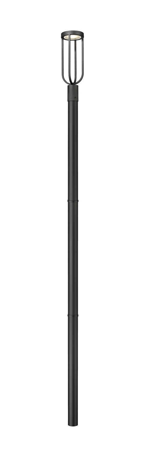 Leland LED Outdoor Post Moun Fixture in Sand Black - available from The Lighting Shoppe, trusted by Canadian homeowners