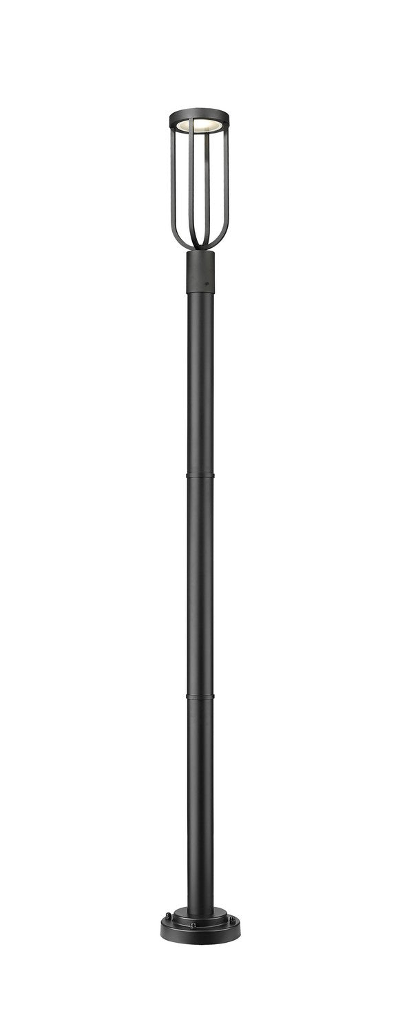 Leland LED Outdoor Post Moun Fixture in Sand Black - available from The Lighting Shoppe, trusted by Canadian homeowners