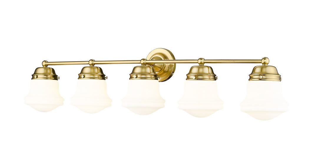 Z-Lite Canada - 735-5V-LG - Five Light Vanity - Vaughn - Luxe Gold