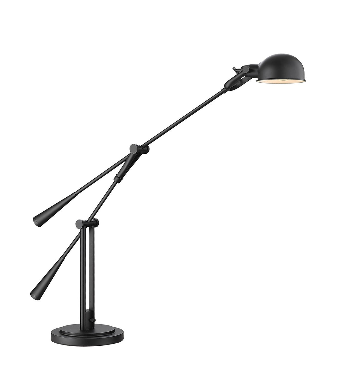 Grammercy Park One Light Table Lamp in Matte Black - available from The Lighting Shoppe, trusted by Canadian homeowners