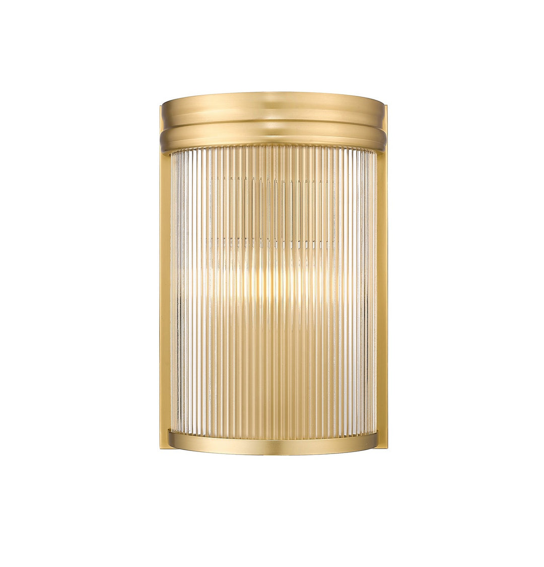 Carnaby Two Light Wall Sconce in Modern Gold - available from The Lighting Shoppe, trusted by Canadian homeowners