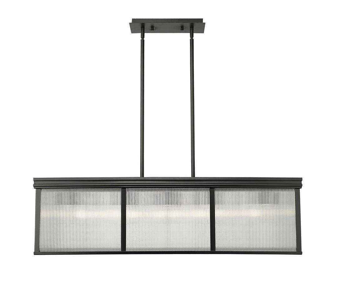 Carnaby Ten Light Pendant in Matte Black - available from The Lighting Shoppe, trusted by Canadian homeowners