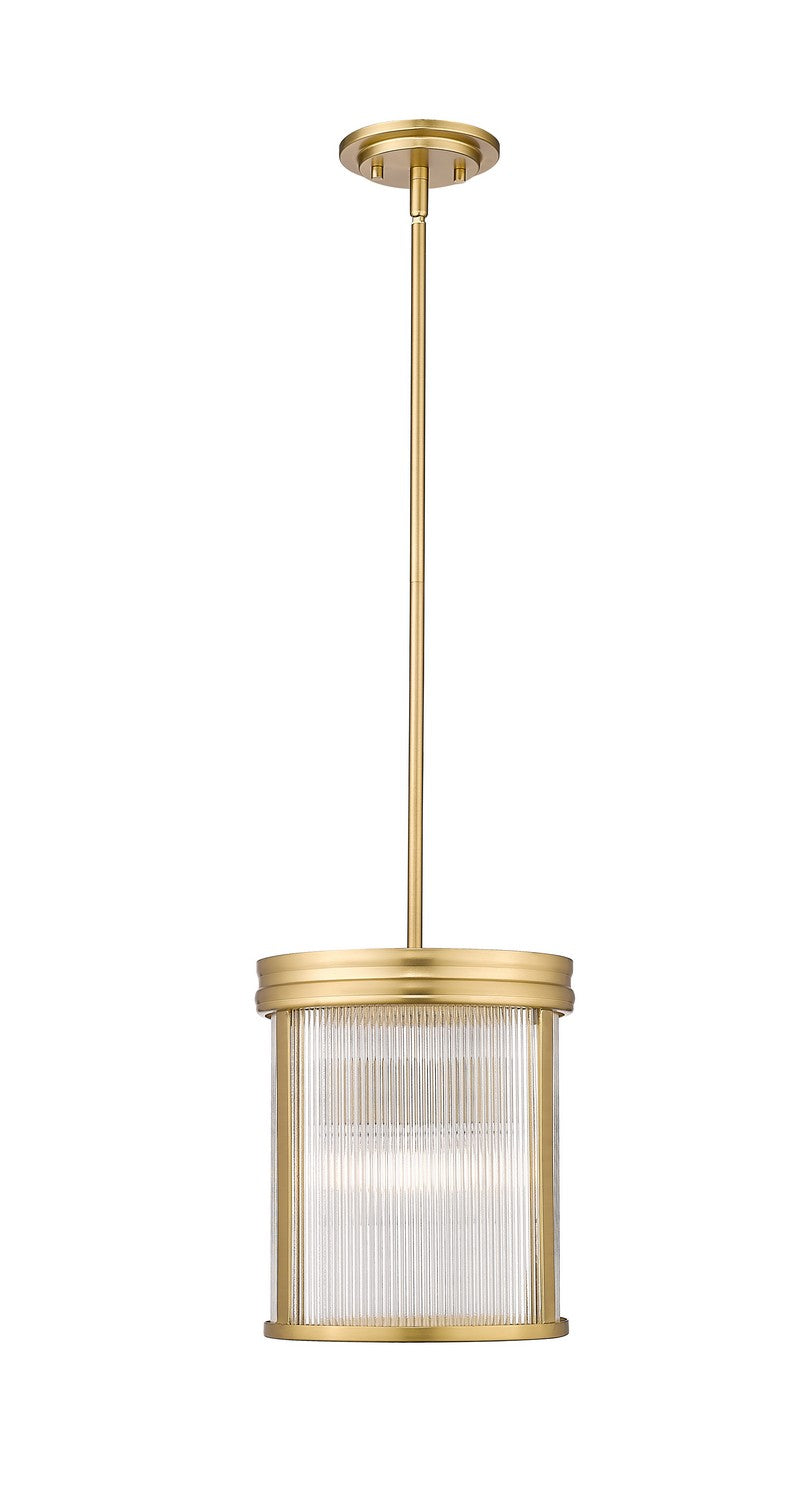 Carnaby Three Light Pendant in Modern Gold - available from The Lighting Shoppe, trusted by Canadian homeowners