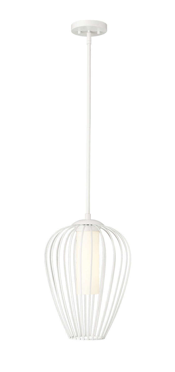 Z-Lite Canada - 7507-12TW - One Light Pendant - Savanti - Tundra White