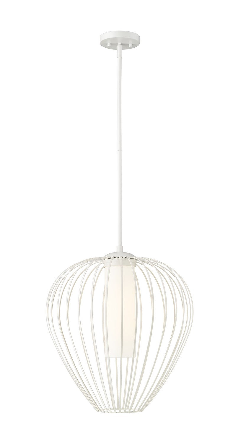 Z-Lite Canada - 7507-18TW - One Light Pendant - Savanti - Tundra White