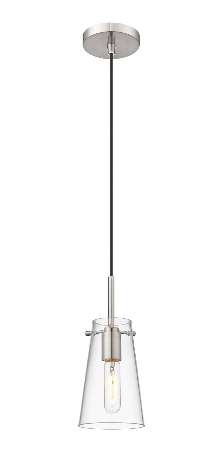 Kira One Light Pendant in Brushed Nickel - available from The Lighting Shoppe, trusted by Canadian homeowners