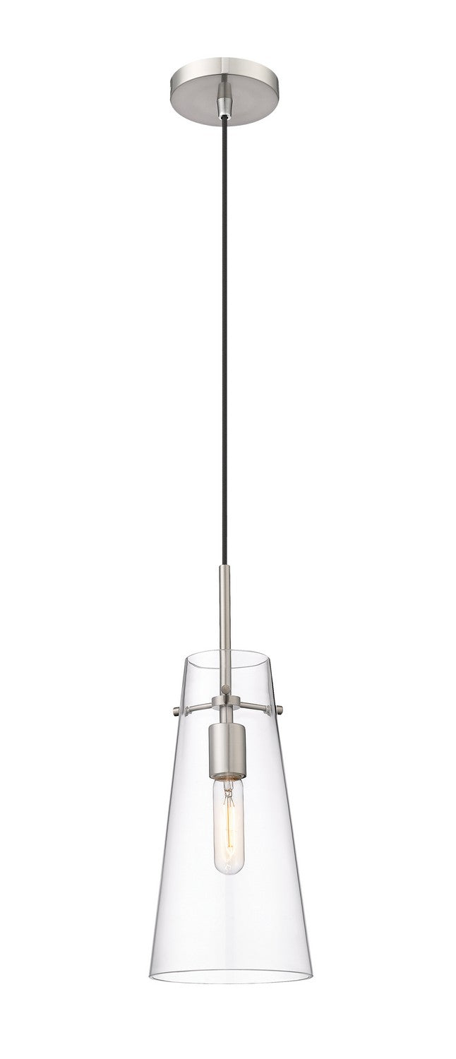 Kira One Light Pendant in Brushed Nickel - available from The Lighting Shoppe, trusted by Canadian homeowners