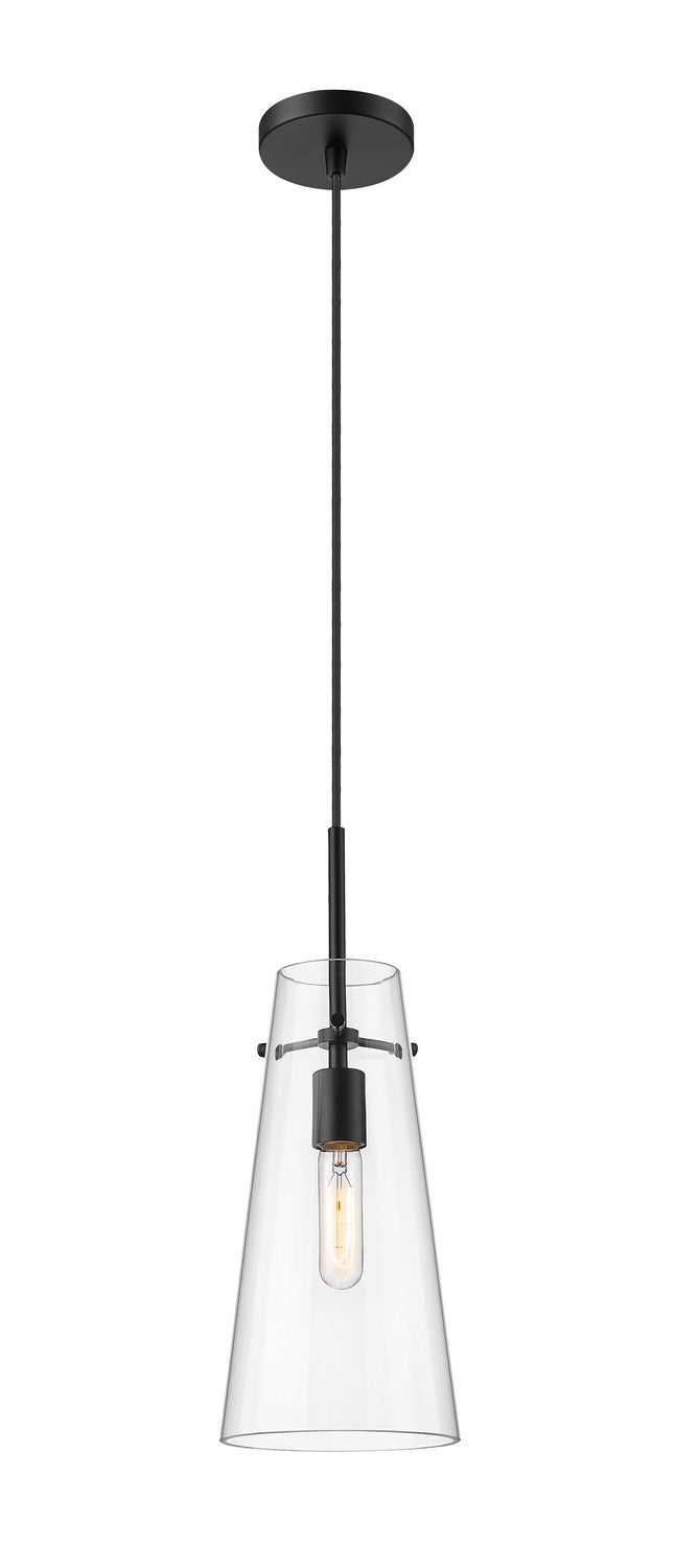 Kira One Light Pendant in Matte Black - available from The Lighting Shoppe, trusted by Canadian homeowners