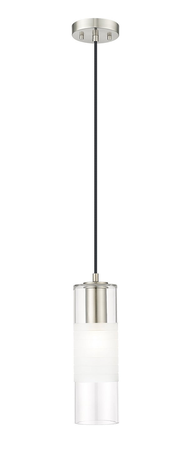 Alton One Light Pendant in Brushed Nickel - available from The Lighting Shoppe, trusted by Canadian homeowners
