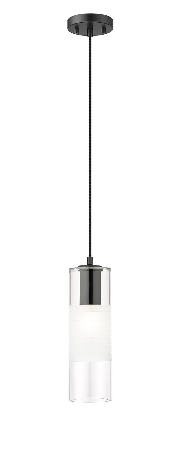 Alton One Light Pendant in Matte Black - available from The Lighting Shoppe, trusted by Canadian homeowners