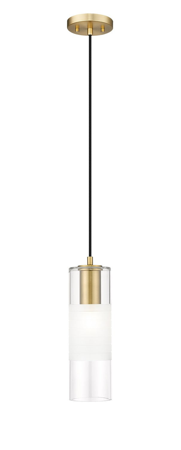 Alton One Light Pendant in Modern Gold - available from The Lighting Shoppe, trusted by Canadian homeowners