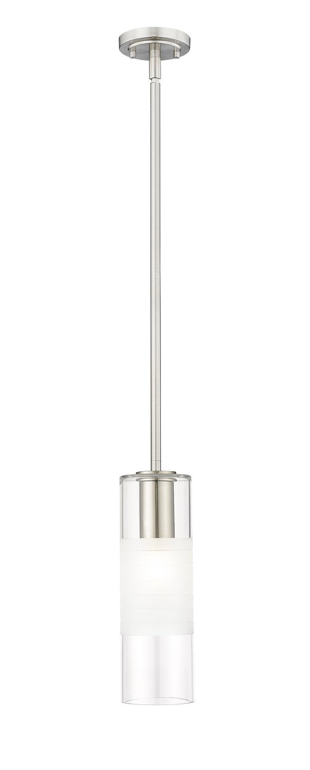 Alton One Light Pendant in Brushed Nickel - available from The Lighting Shoppe, trusted by Canadian homeowners