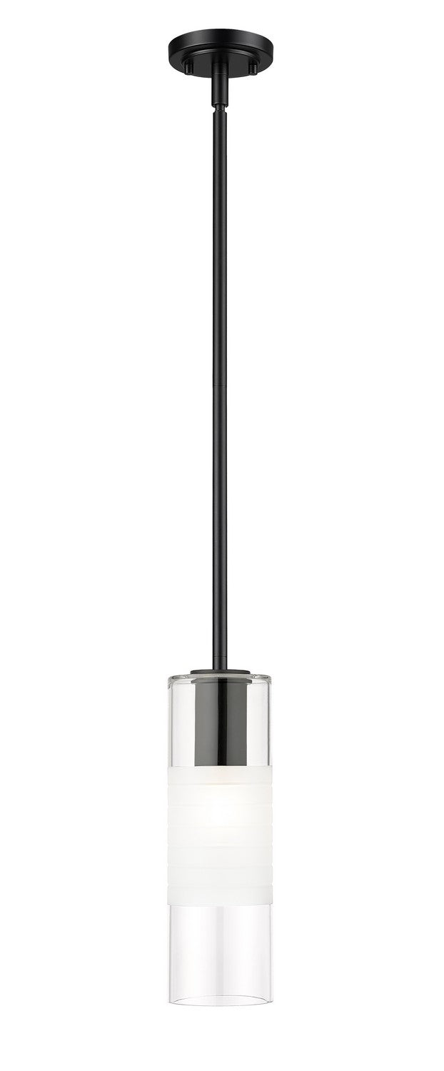Alton One Light Pendant in Matte Black - available from The Lighting Shoppe, trusted by Canadian homeowners