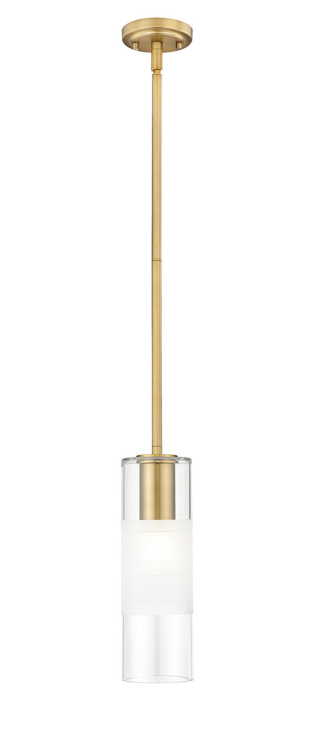 Alton One Light Pendant in Modern Gold - available from The Lighting Shoppe, trusted by Canadian homeowners
