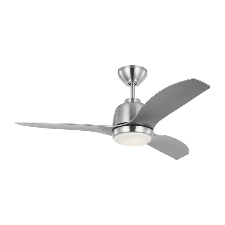 Avila 44"Ceiling Fan in Brushed Steel - available from The Lighting Shoppe, trusted by Canadian homeowners