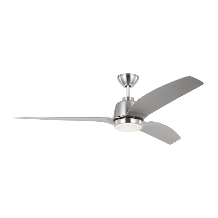 Avila 60"Ceiling Fan in Brushed Steel - available from The Lighting Shoppe, trusted by Canadian homeowners