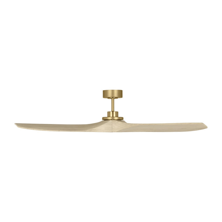 Collins 60"Ceiling Fan in Burnished Brass - available from The Lighting Shoppe, trusted by Canadian homeowners