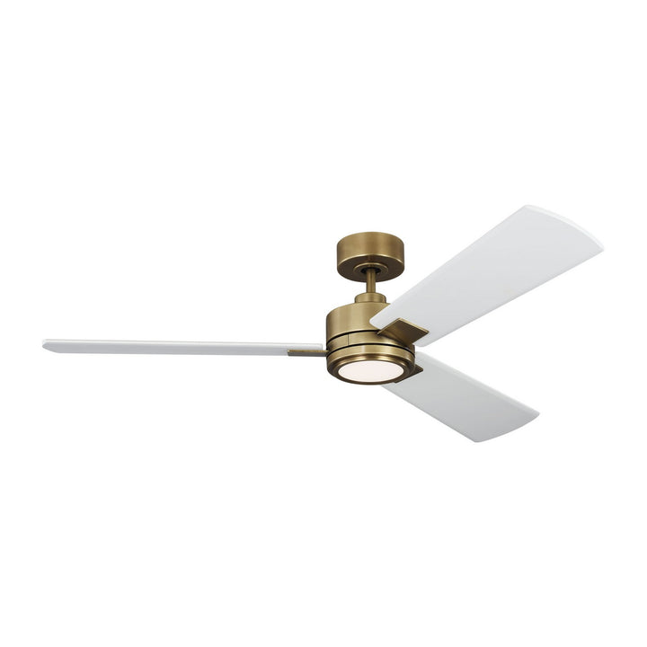 Harris 56"Ceiling Fan in Hand Rubbed Antique Brass - available from The Lighting Shoppe, trusted by Canadian homeowners