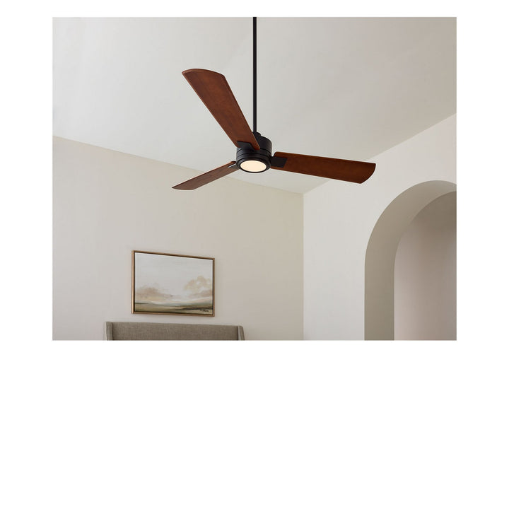 Visual Comfort Fan Canada - 3HASM56MBKD - 56" Ceiling Fan - Harris Smart 56 LED - Midnight Black