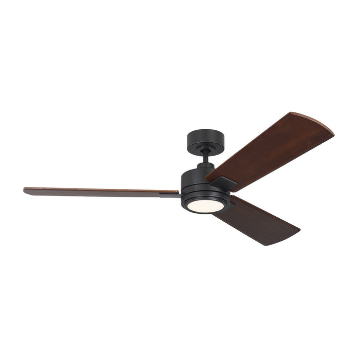 Harris 56"Ceiling Fan in Midnight Black - available from The Lighting Shoppe, trusted by Canadian homeowners