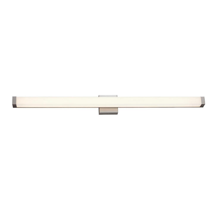 Justice Designs - ACR-9007-OPAL-NCKL - LED Linear Wall/Bath - Acryluxe - Brushed Nickel