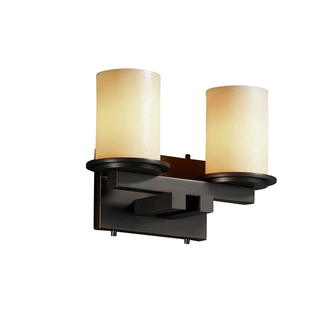 CandleAria LED Bath Bar in Dark Bronze Justice Designs