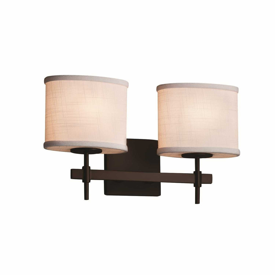 Textile LED Bath Bar in Dark Bronze Justice Designs