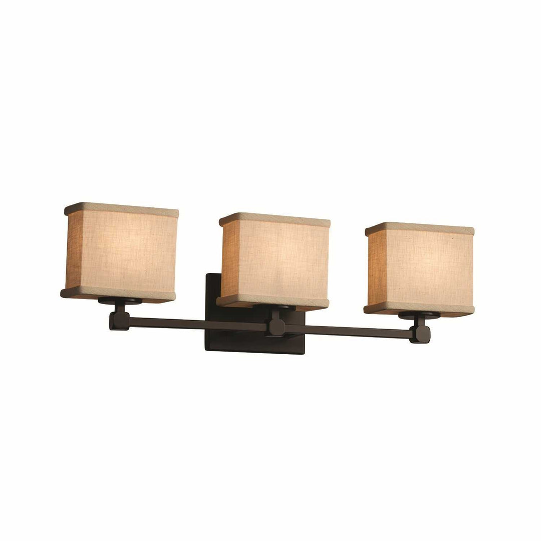 Textile LED Bath Bar in Dark Bronze Justice Designs