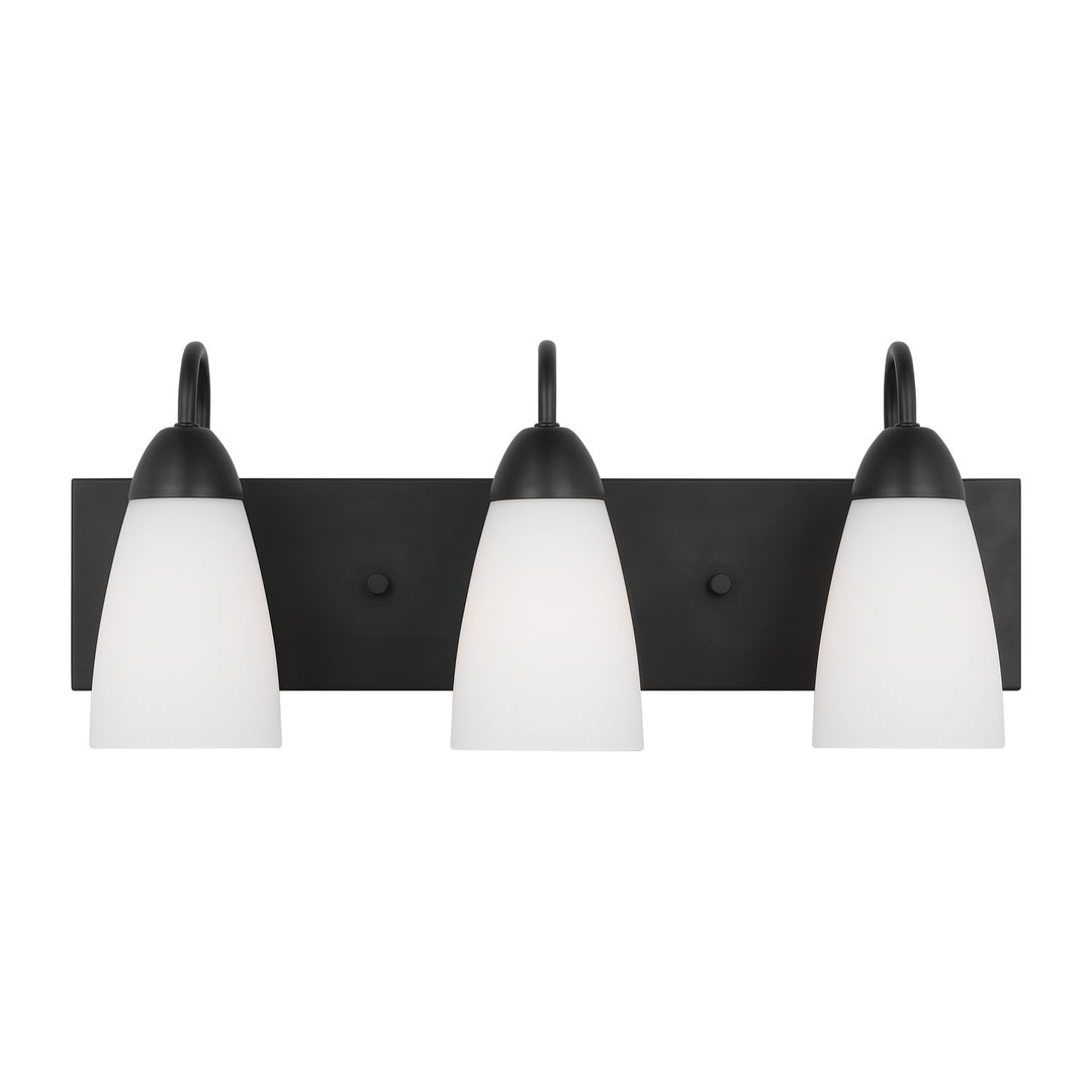 Generation Lighting Canada - 4420203-112 - Three Light Wall / Bath - Seville - Midnight Black