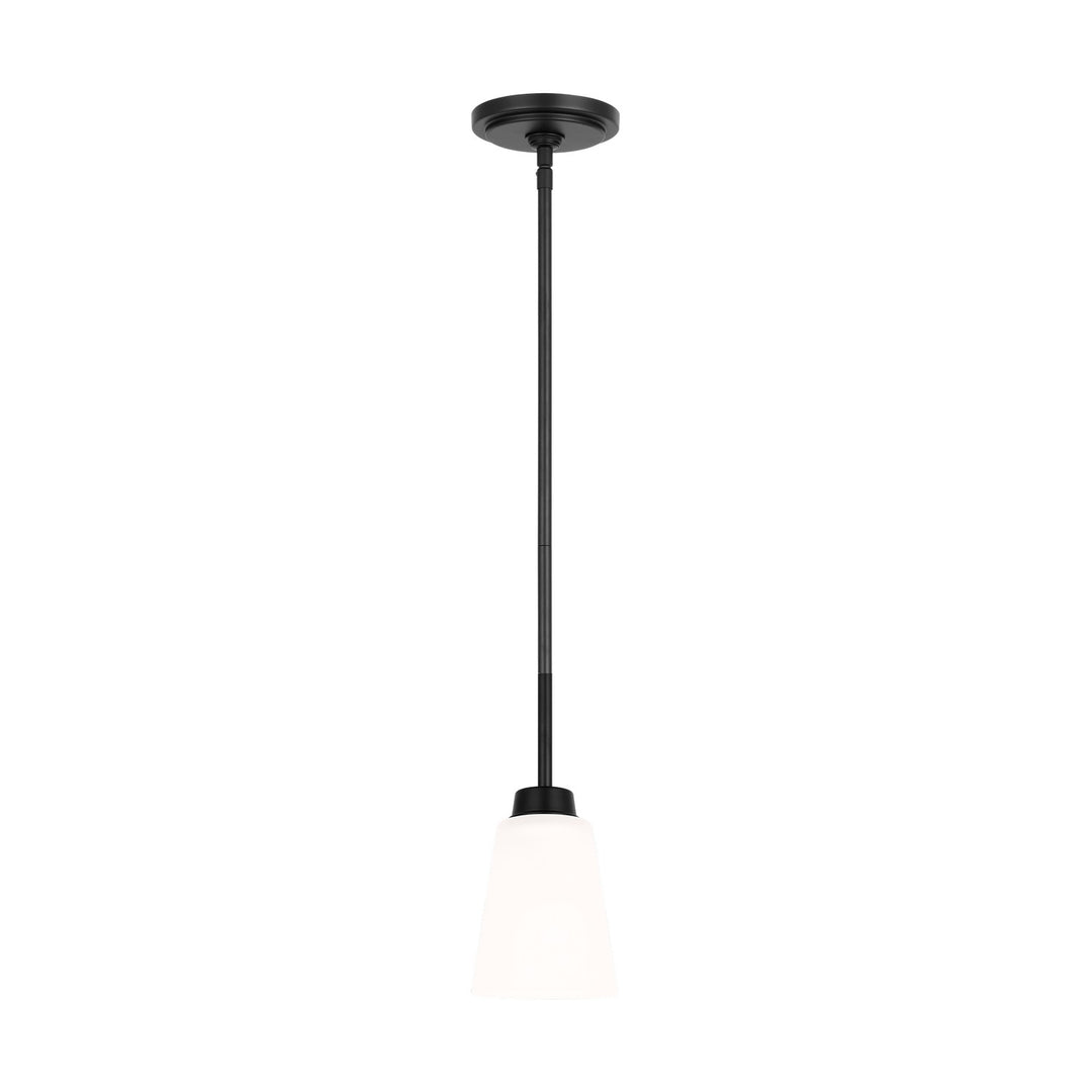 Generation Lighting Canada - 6115201-112 - One Light Mini Pendant - Kerrville - Midnight Black
