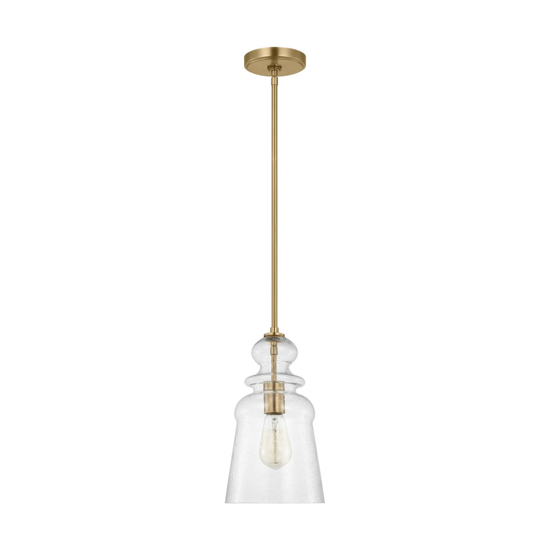 Generation Lighting Canada - 6536901-848 - One Light Pendant - Kea - Satin Brass