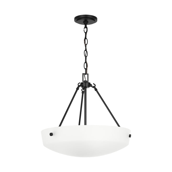 Generation Lighting Canada - 6615203-112 - Three Light Pendant - Kerrville - Midnight Black