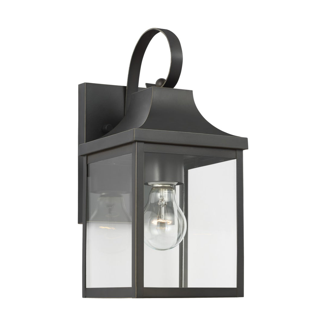 Generation Lighting Canada - GLO1011ANBZ - One Light Outdoor Lantern - Say brook - Antique Bronze