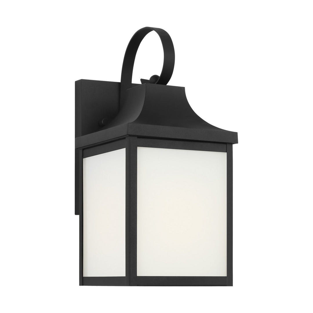 Generation Lighting Canada - GLO1011TXB - One Light Outdoor Lantern - Say brook - Textured Black