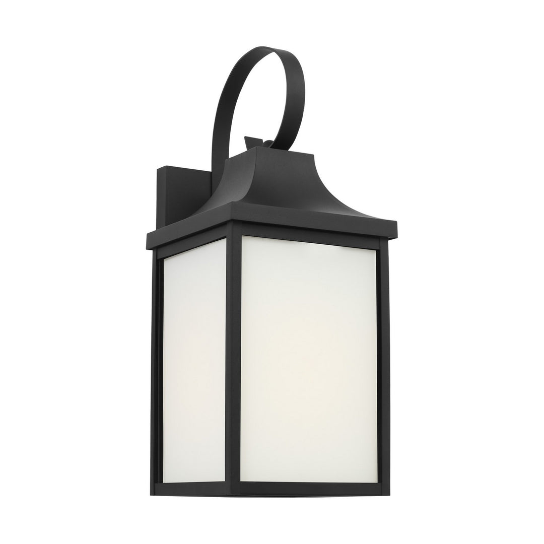 Generation Lighting Canada - GLO1021TXB - One Light Outdoor Lantern - Say brook - Textured Black