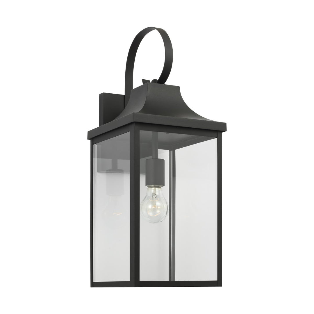 Generation Lighting Canada - GLO1031TXB - One Light Outdoor Lantern - Say brook - Textured Black
