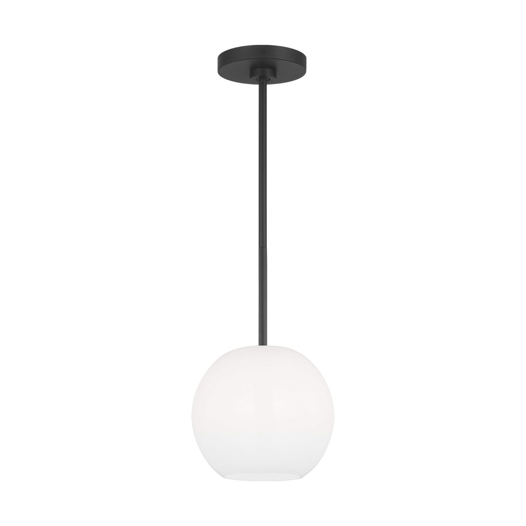 Generation Lighting Canada - GLP1011MBK - One Light Mini Pendant - Rory - Midnight Black