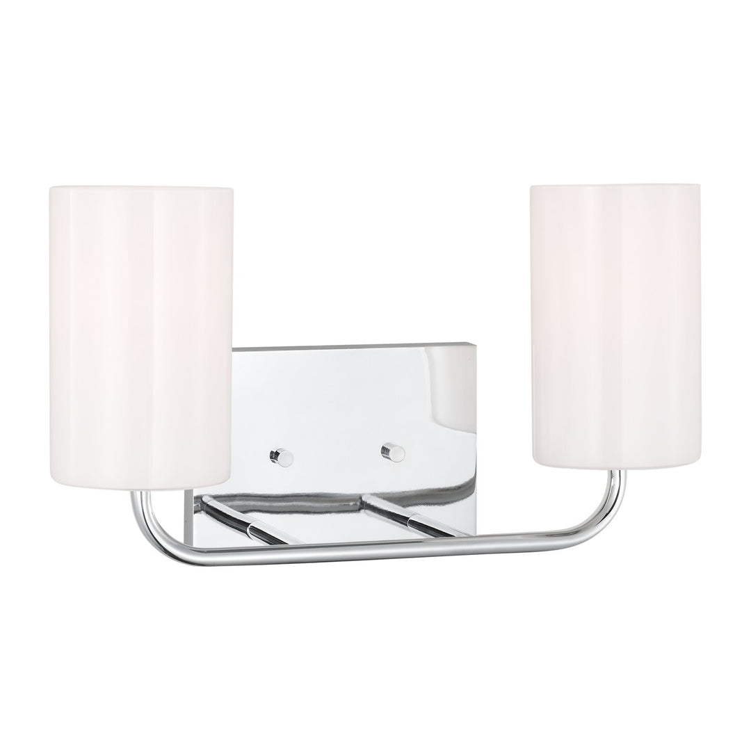 Generation Lighting Canada - GLV1002CH - Two Light Vanity - Rhett - Chrome