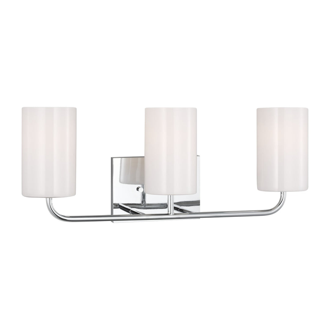 Generation Lighting Canada - GLV1003CH - Three Light Vanity - Rhett - Chrome