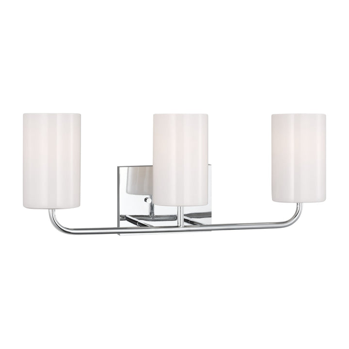 Generation Lighting Canada - GLV1003CH - Three Light Vanity - Rhett - Chrome