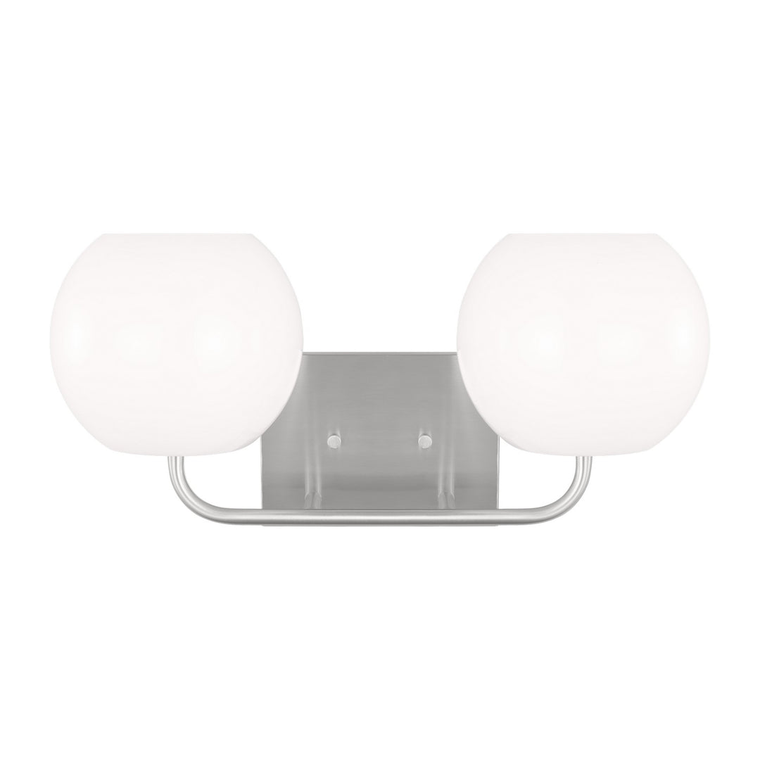 Generation Lighting Canada - GLV1012BS - Two Light Vanity - Rory - Brushed Steel