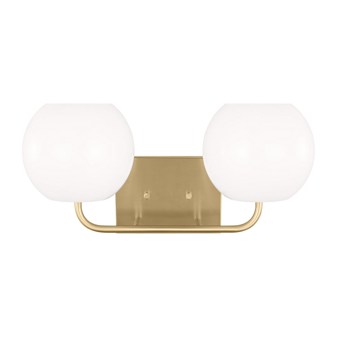 Generation Lighting Canada - GLV1012SB - Two Light Vanity - Rory - Satin Brass