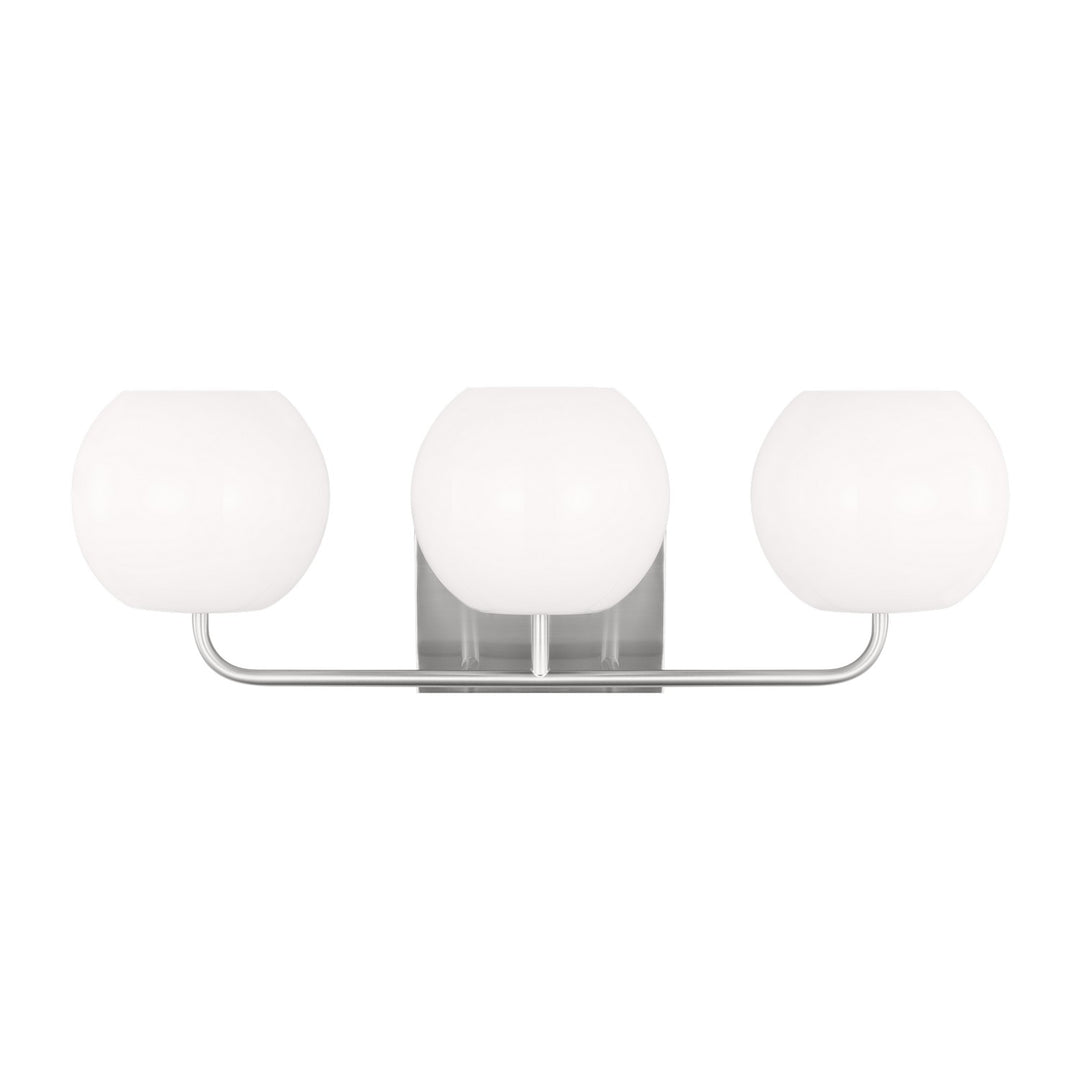 Generation Lighting Canada - GLV1013BS - Three Light Vanity - Rory - Brushed Steel