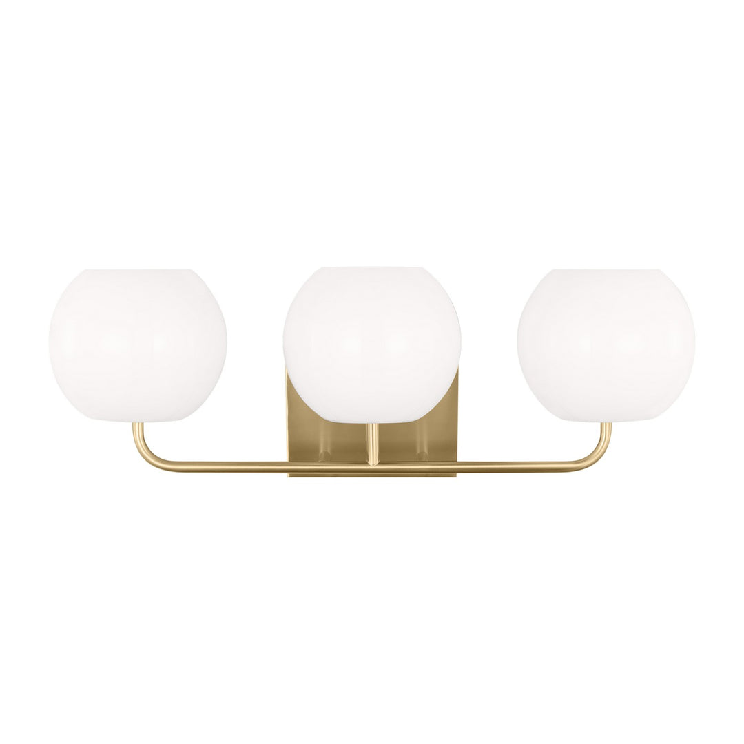 Generation Lighting Canada - GLV1013SB - Three Light Vanity - Rory - Satin Brass