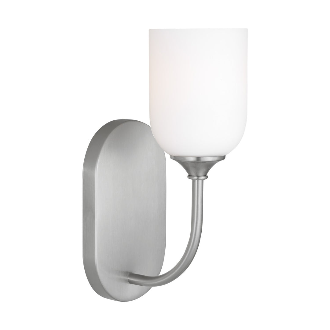 Generation Lighting Canada - GLV1021BS - One Light Vanity - Emile - Brushed Steel